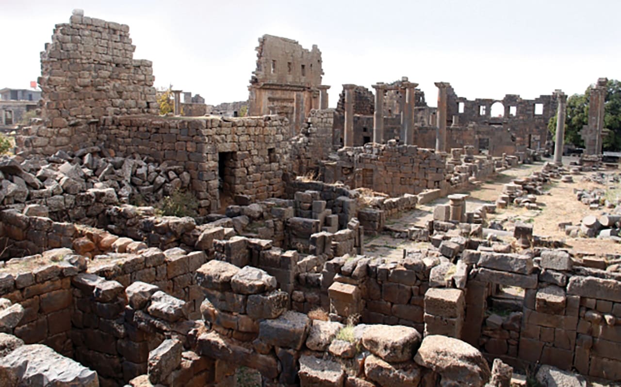 السويداء منذ العصور البرونزية حتى الحقبة الرومانية